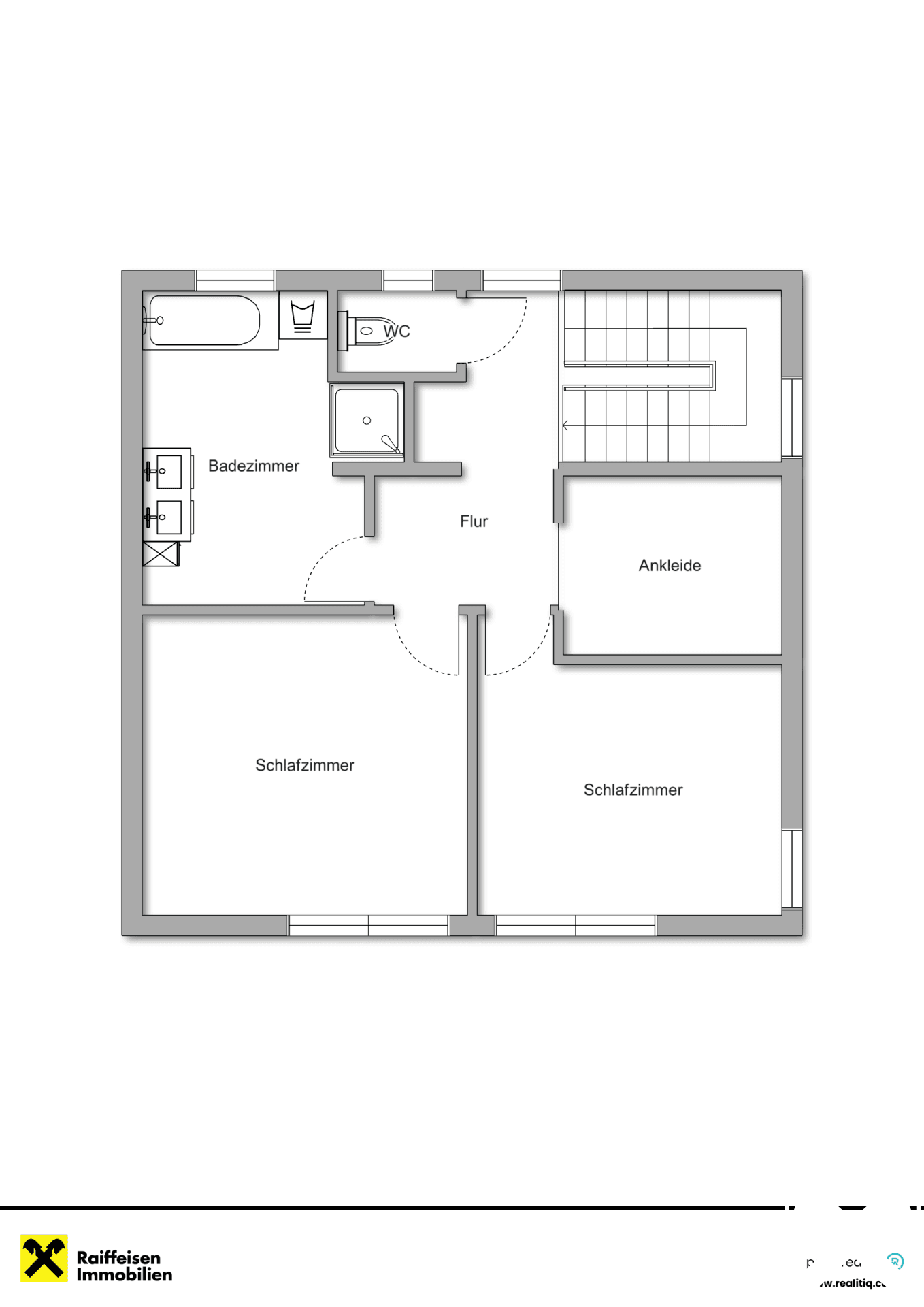 Grundriss Obergeschoss