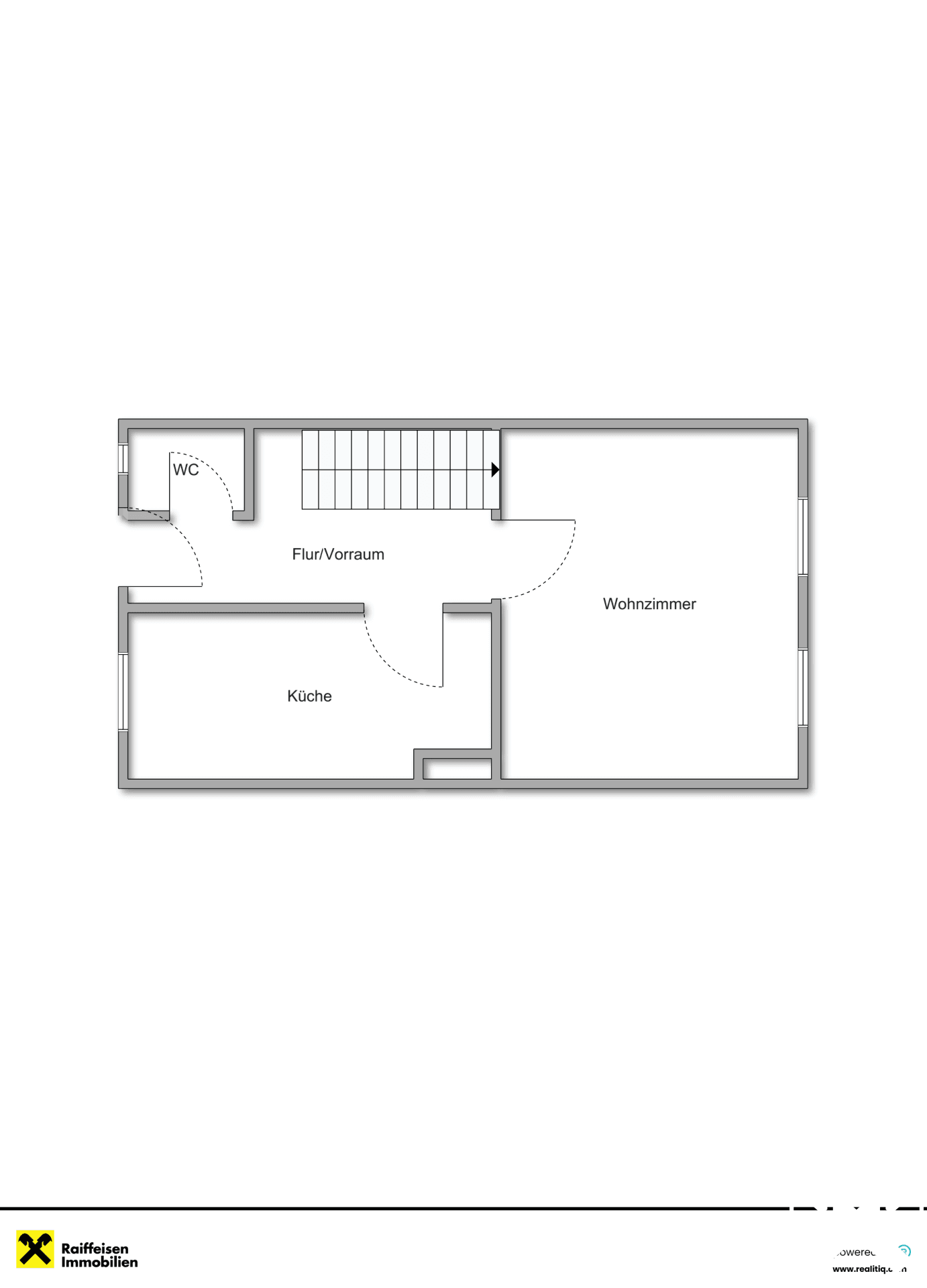 Grundrissplan Erdgeschoss