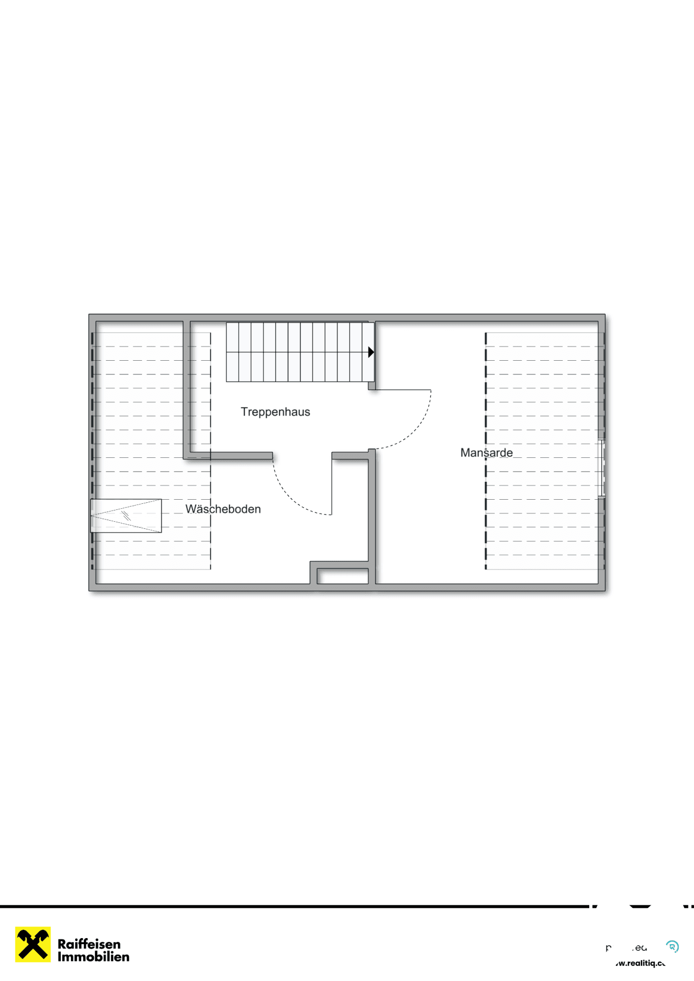 Grundrissplan Dachgeschoss