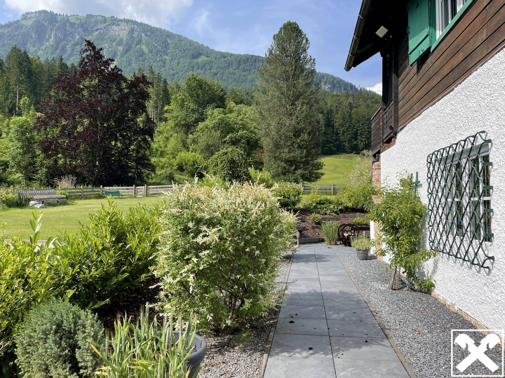 Zugang zur Südterrasse