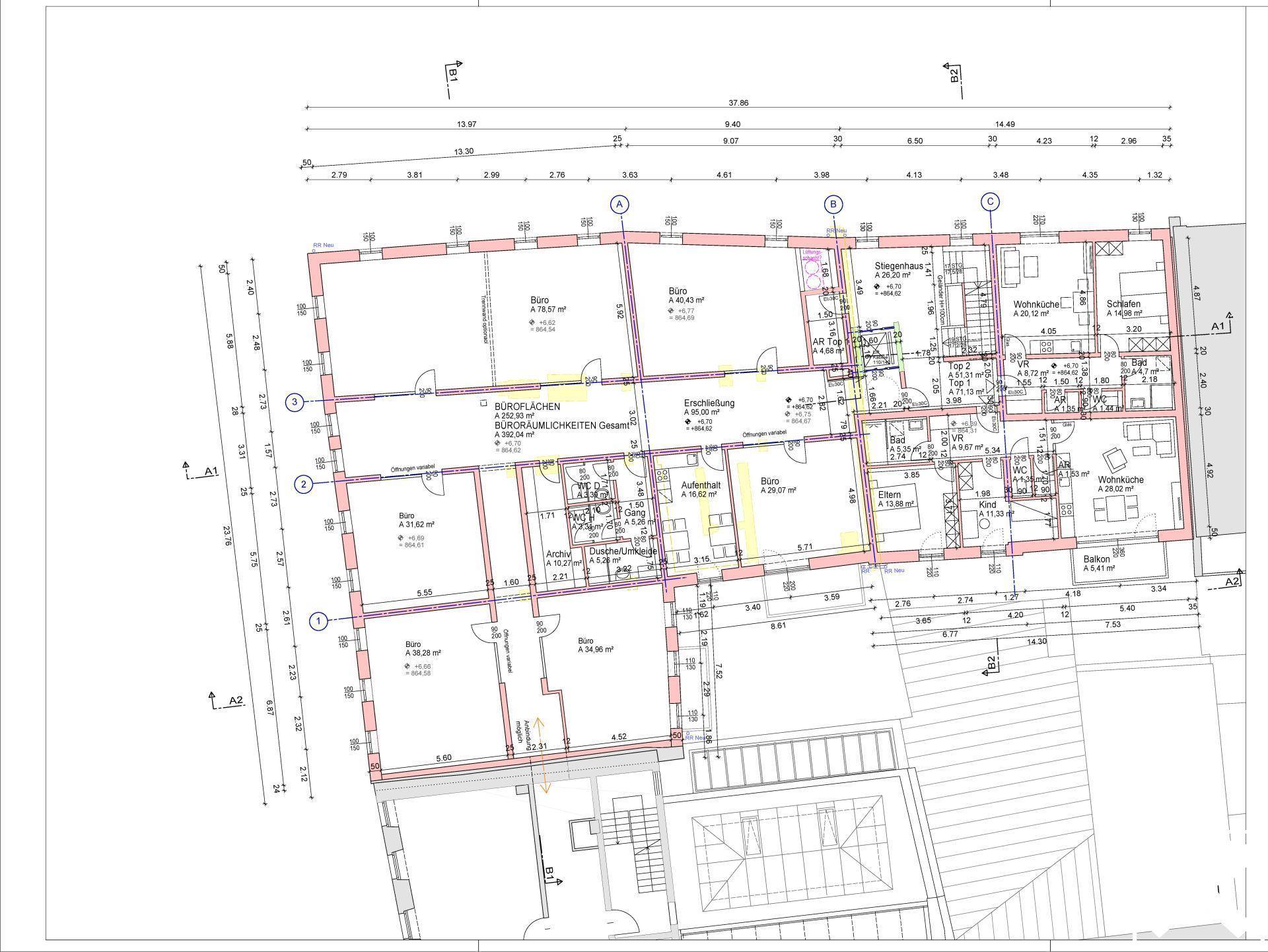 Grundrissplan