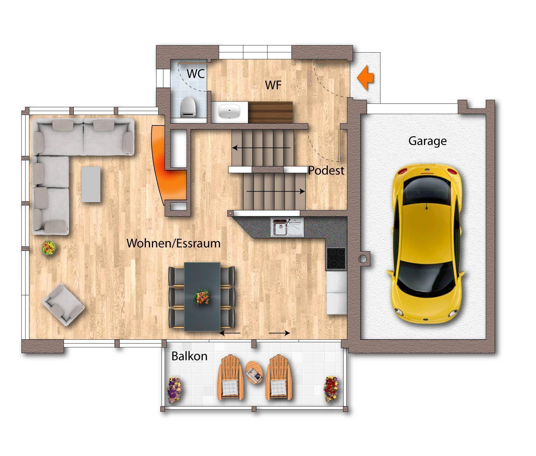 Grundriss EG