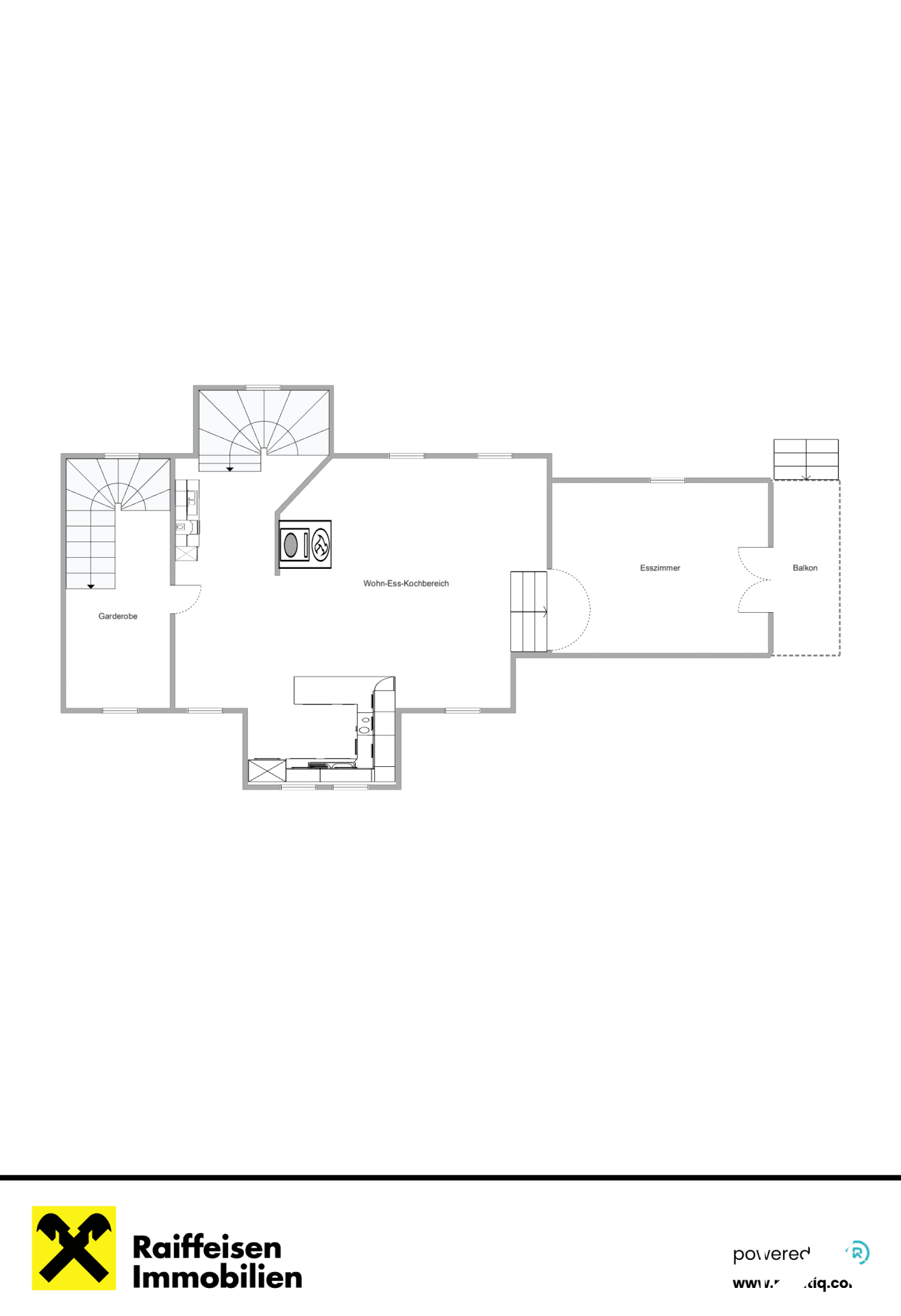 Plan Obergeschoß