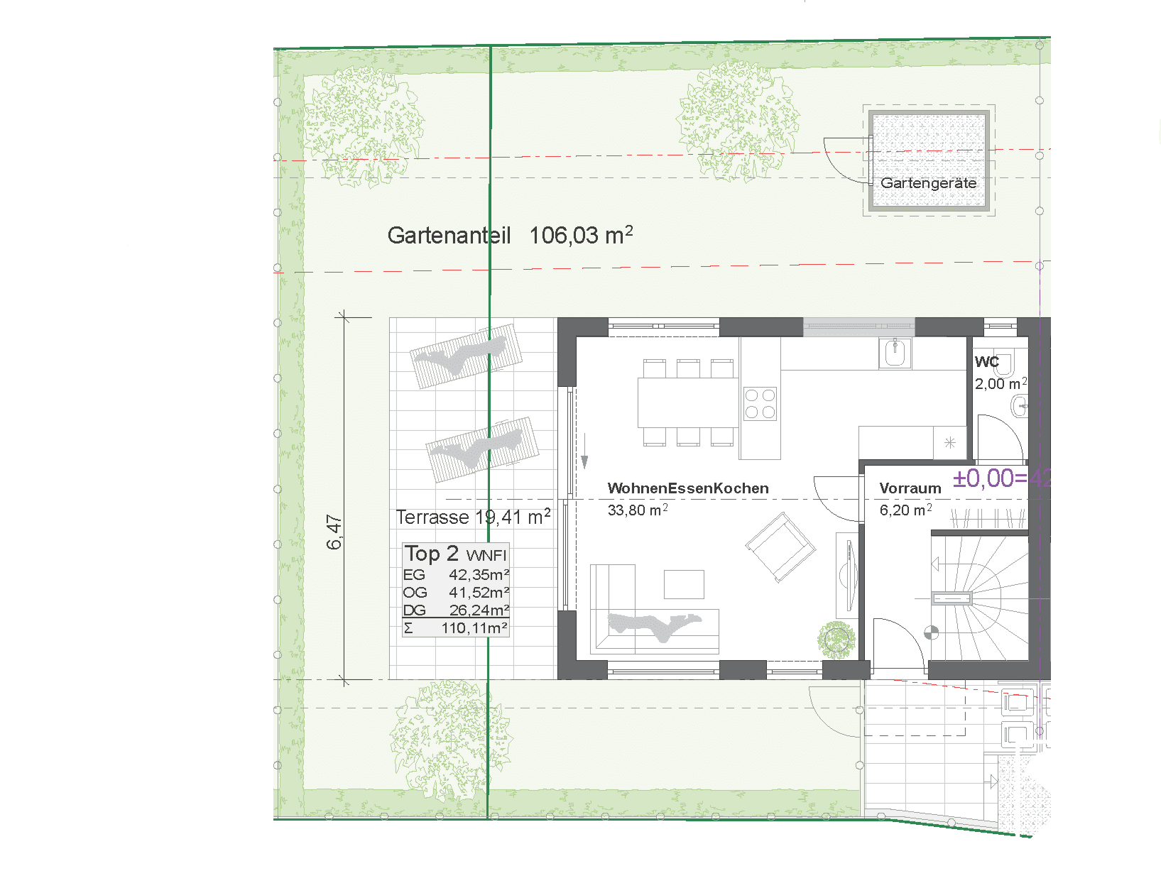 Plan EG Haus 2