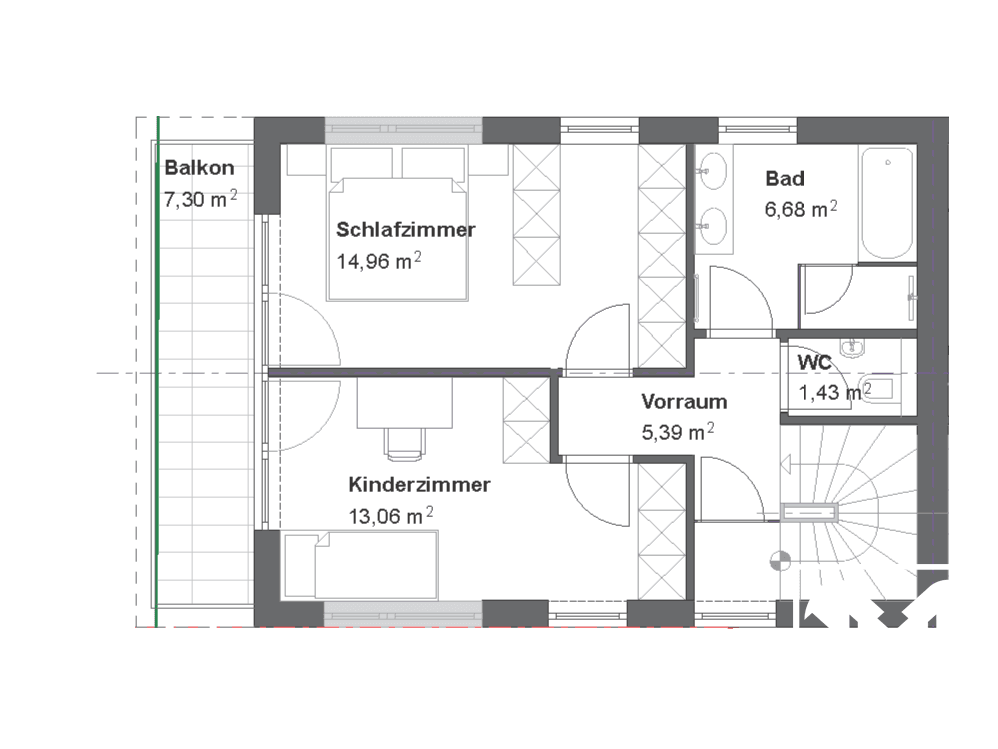 Plan OG Haus 2