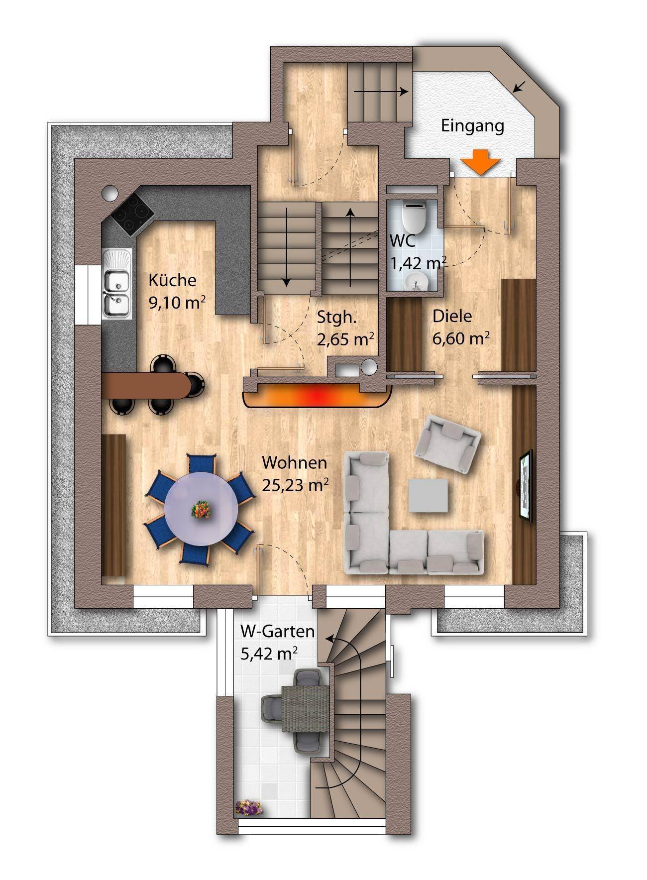 Grundriss EG