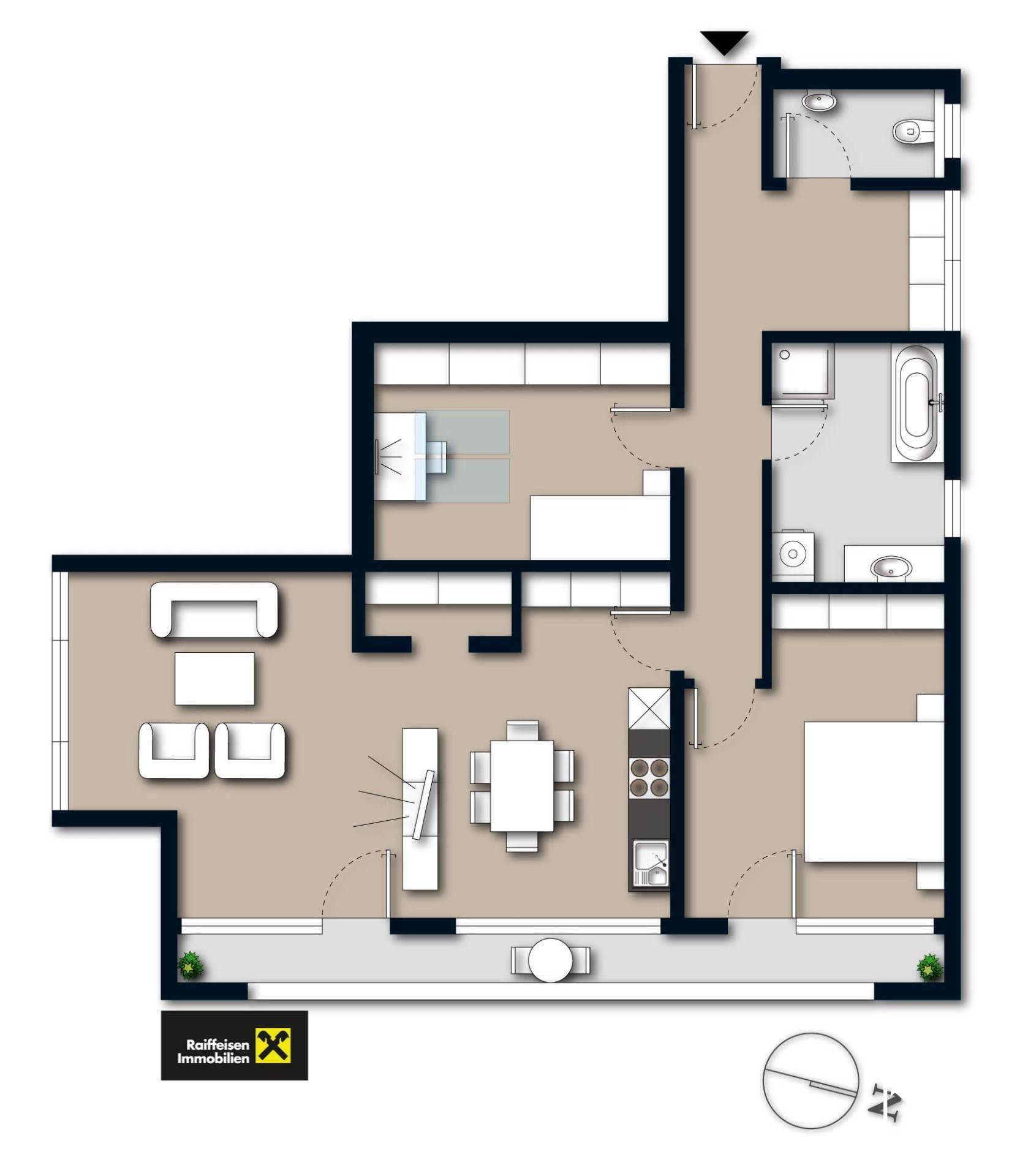 Grundrissplan