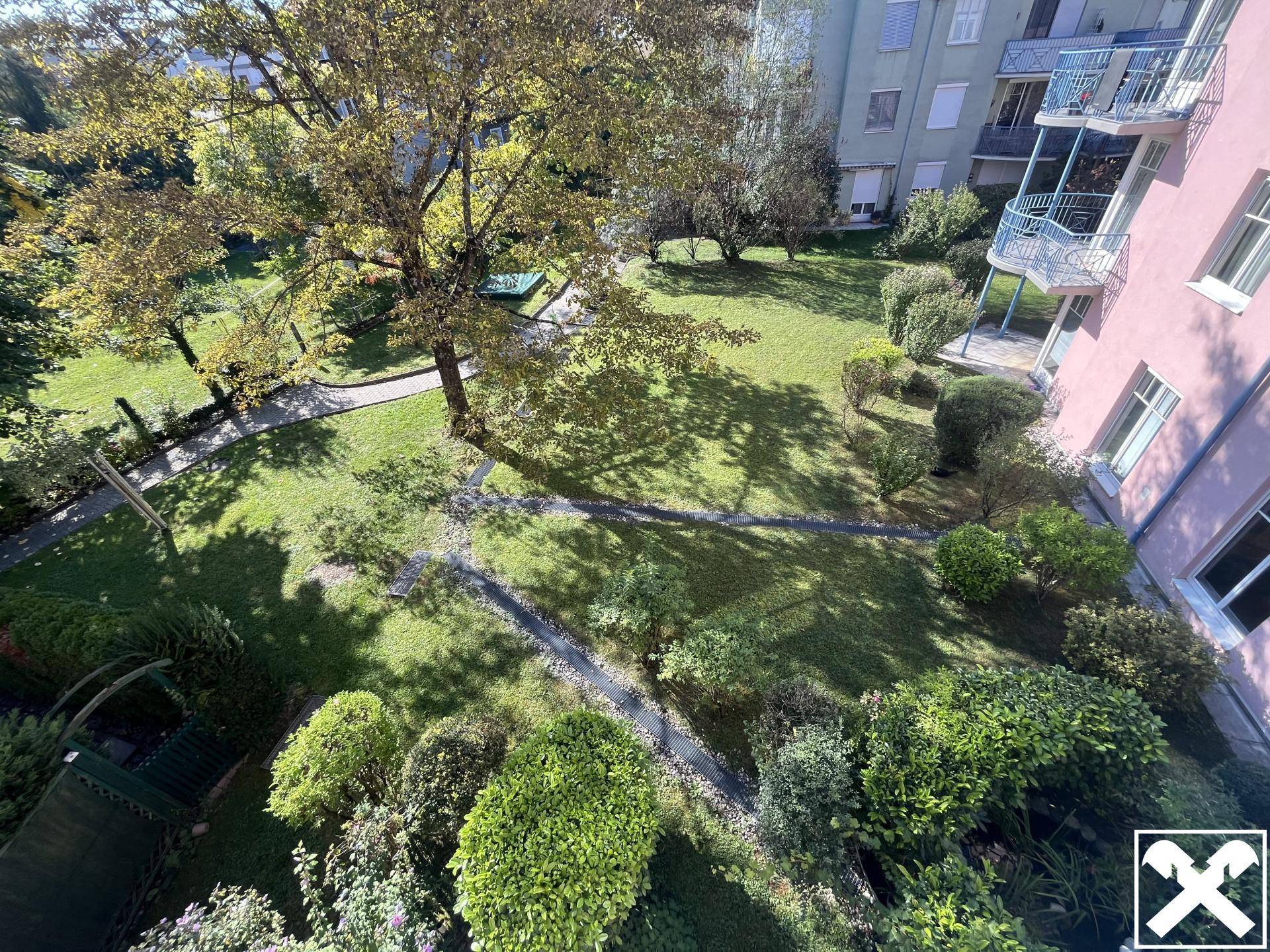 Balkon- Ausblick