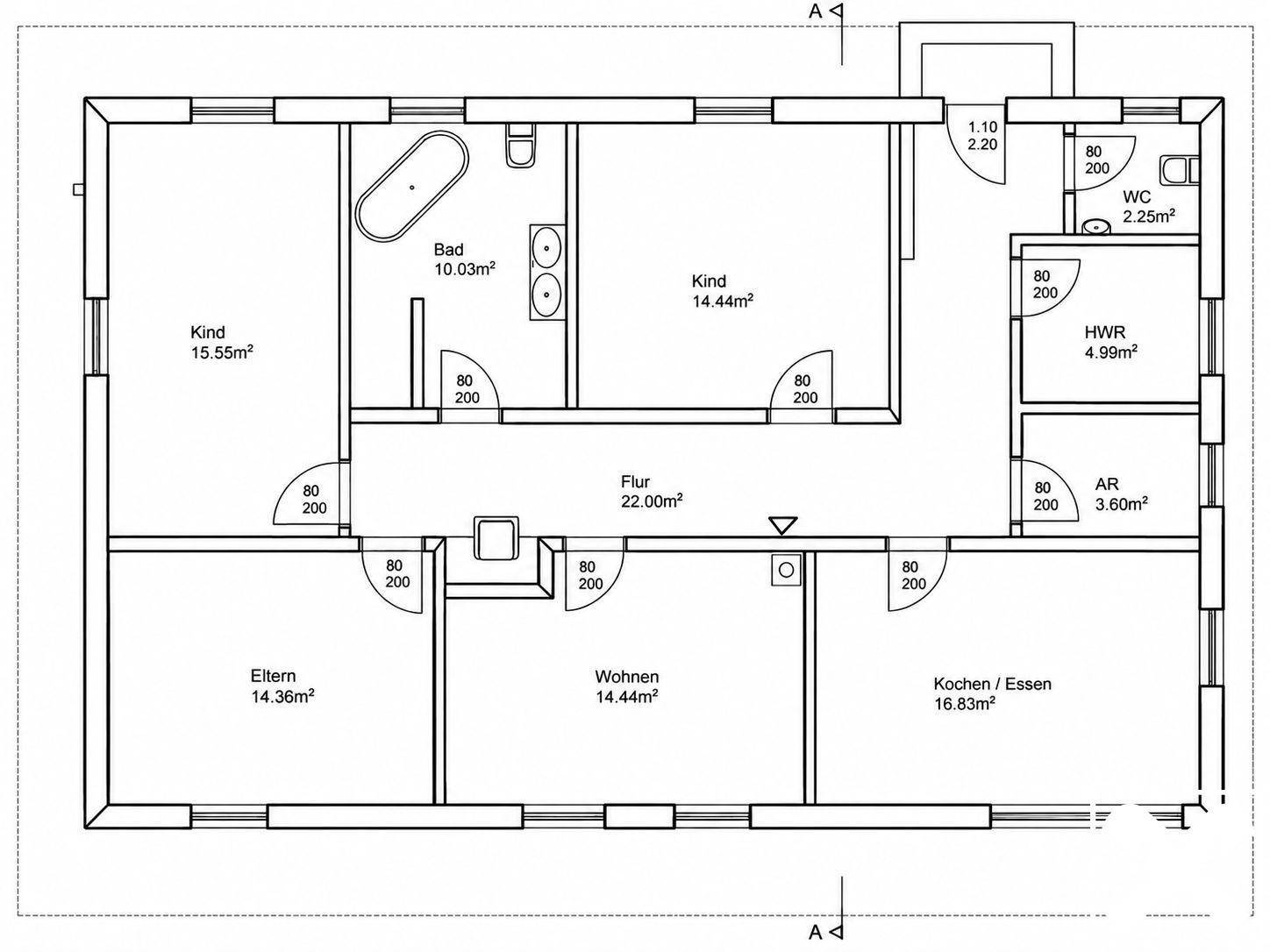 Grundrissplan
