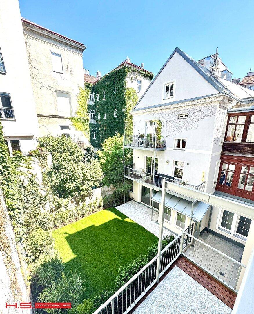 TOPLAGE 4. BEZ. - TERRASSENERSTBEZUG - GRÜNBLICK - 1.DG - 3 ZIMMER - GROSSES BAD - KLIMA - KERNSANIERTES STILHAUS – pohled 3