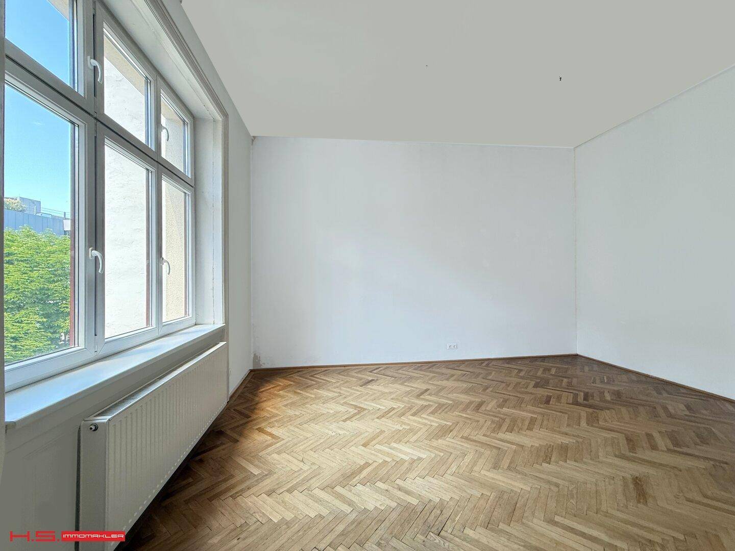 PERFEKTE STILWOHNUNG - 8 qm BALKONANBAU MÖGLICH - tlw. RENOVIERUNGSBEDARF - SONNIGER GRÜNBLICK- HERRLICHES STILHAUS - 4.OBERGESCHOSS - HOFLAGE - View 3