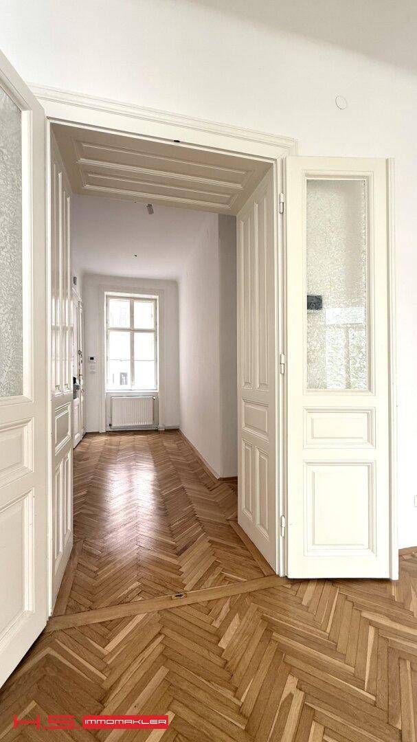 TRAUMLAGE MITTEN IM 7. - 75m² ALTBAUWOHNUNG in STILJUWEL in GRÜN- RUHELAGE – pohled 5