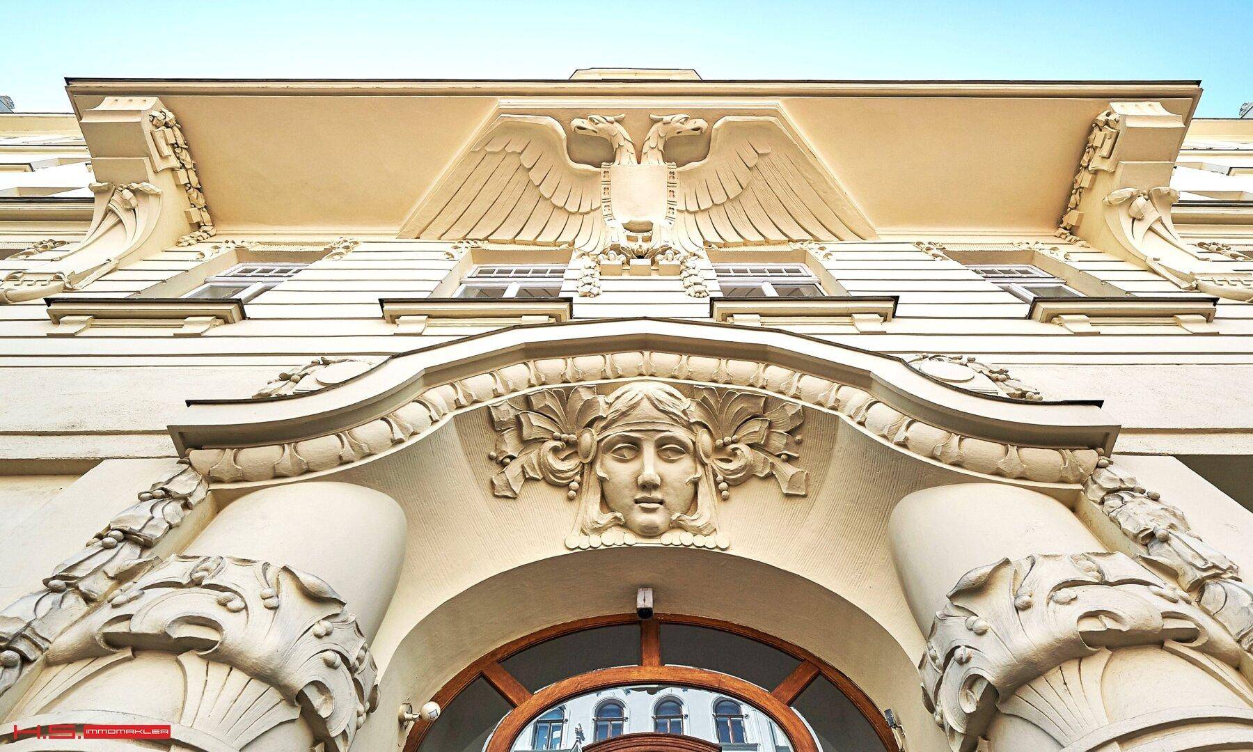 TRAUMLAGE MITTEN IM 7. - 75m² ALTBAUWOHNUNG in STILJUWEL in GRÜN- RUHELAGE – pohled 3
