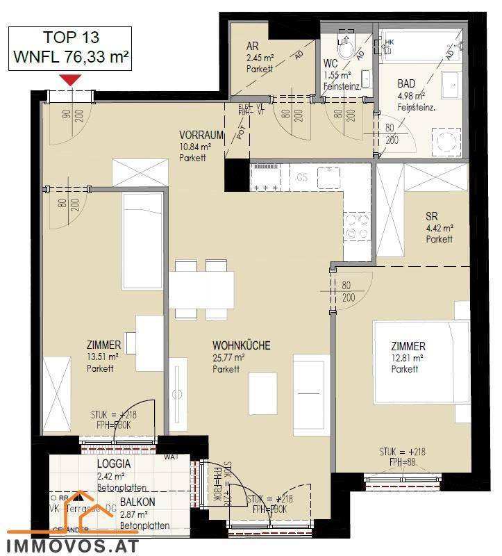 Layout Planauszug