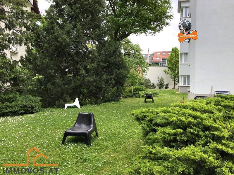 Gemeinschaftsgarten mit Sitzm&#246;beln