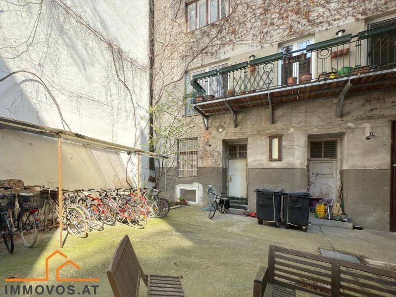 sanierungsbedürftige ALTBAU Wohnung mit TERRASSE im EG - Ansicht 3