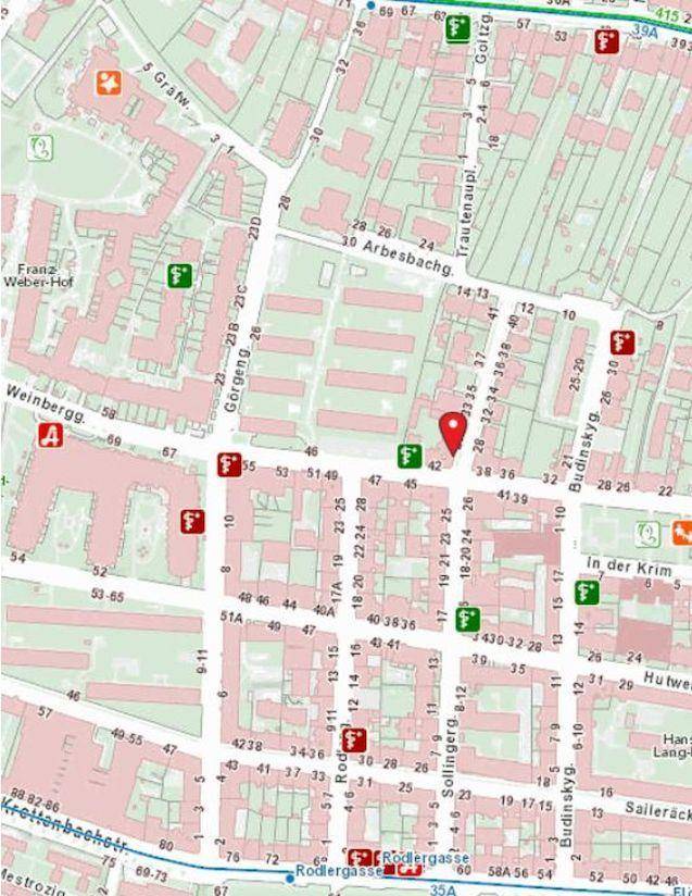 Lageplan Sollingergasse 29
