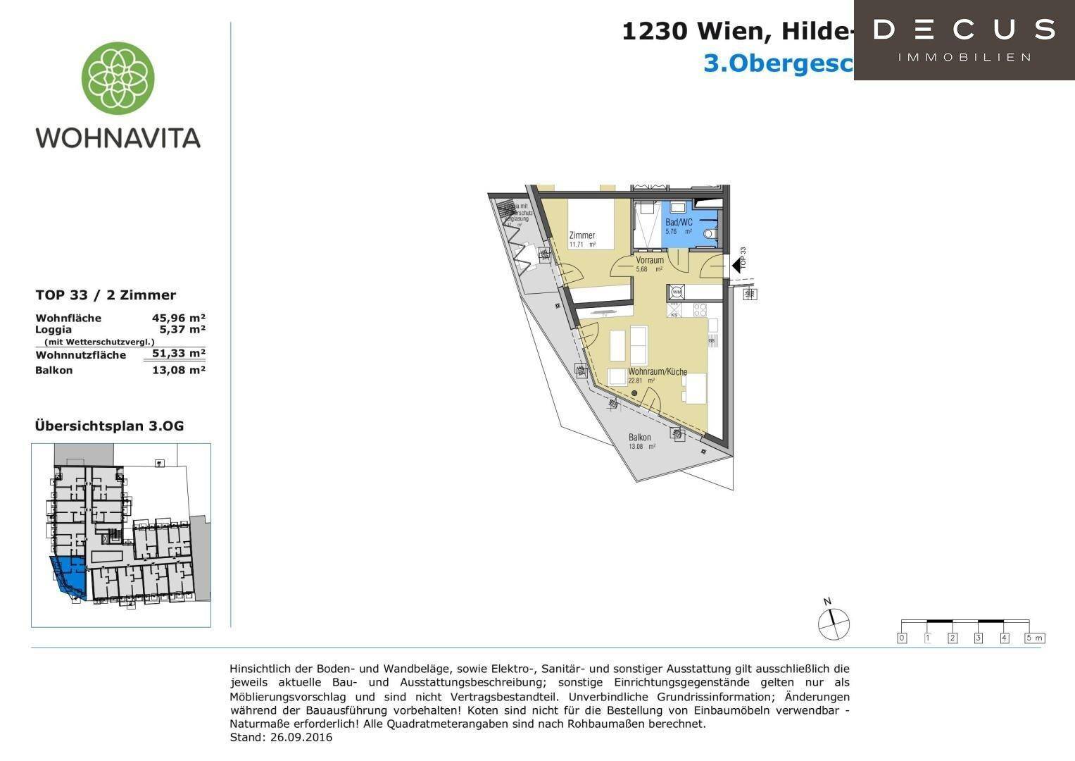 Grundriss Top 33