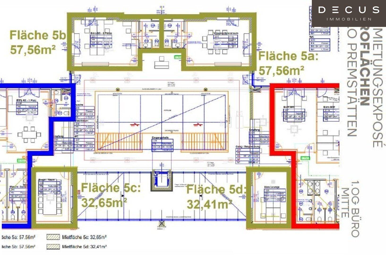 # Premstätten bei Graz # Büroflächen in verschiedensten Größen mit 5 Meter Raumhöhe # - Ansicht 2