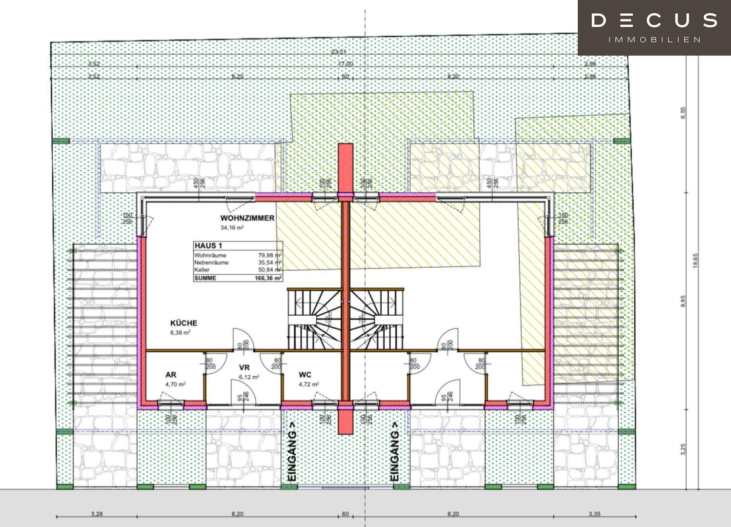 BAUBEWILLIGTES DOPPELHAUSPROJEKT IN GERASDORF BEI WIEN | ZWEI MODERNE WOHNEINHEITEN MIT EIGENGARTEN - Ansicht 5