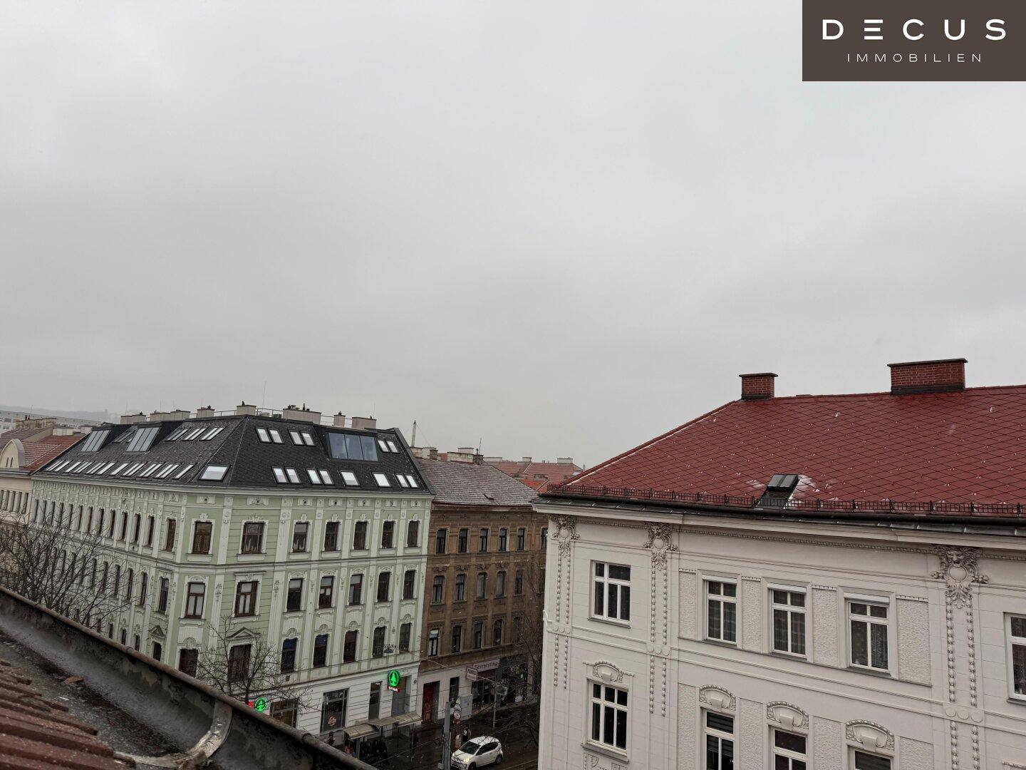 Ausblick vom Dachboden