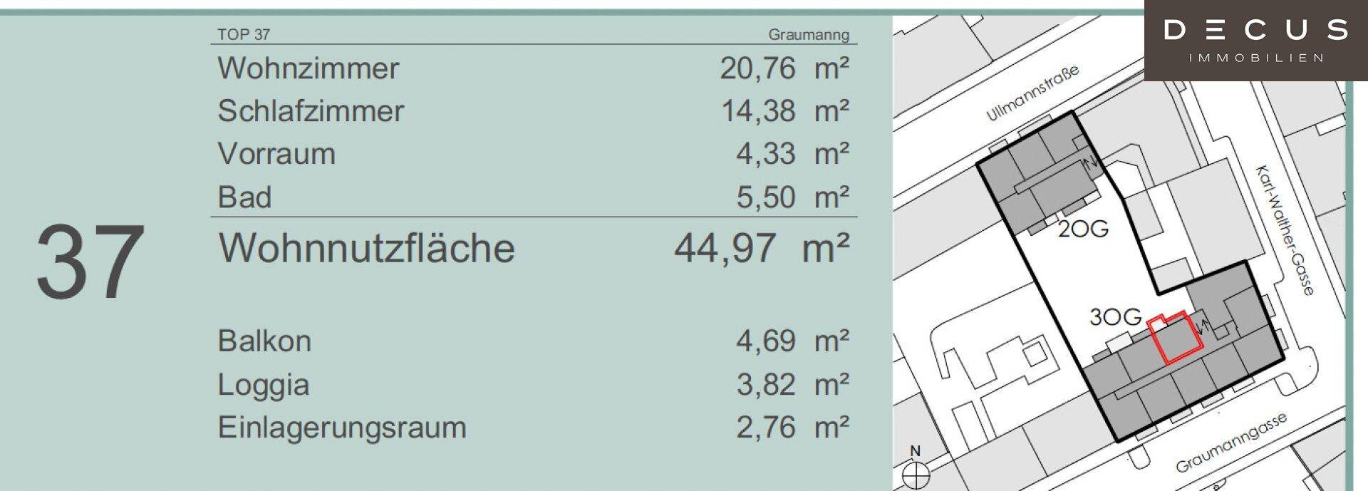 Lage im Haus