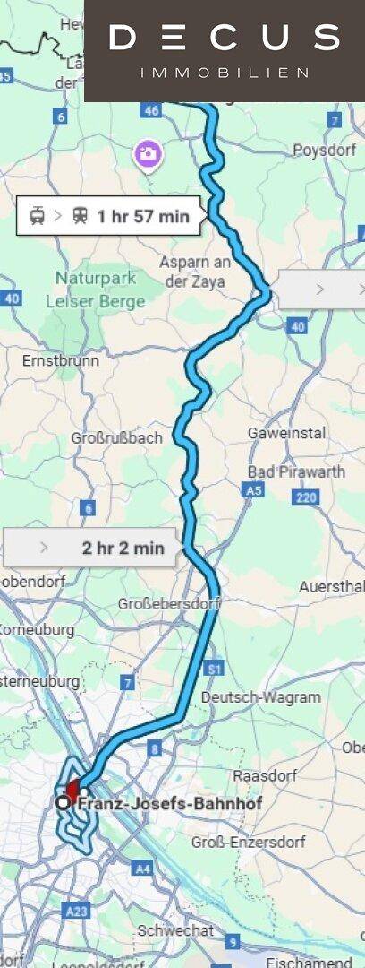 Schnellbahnverbindung