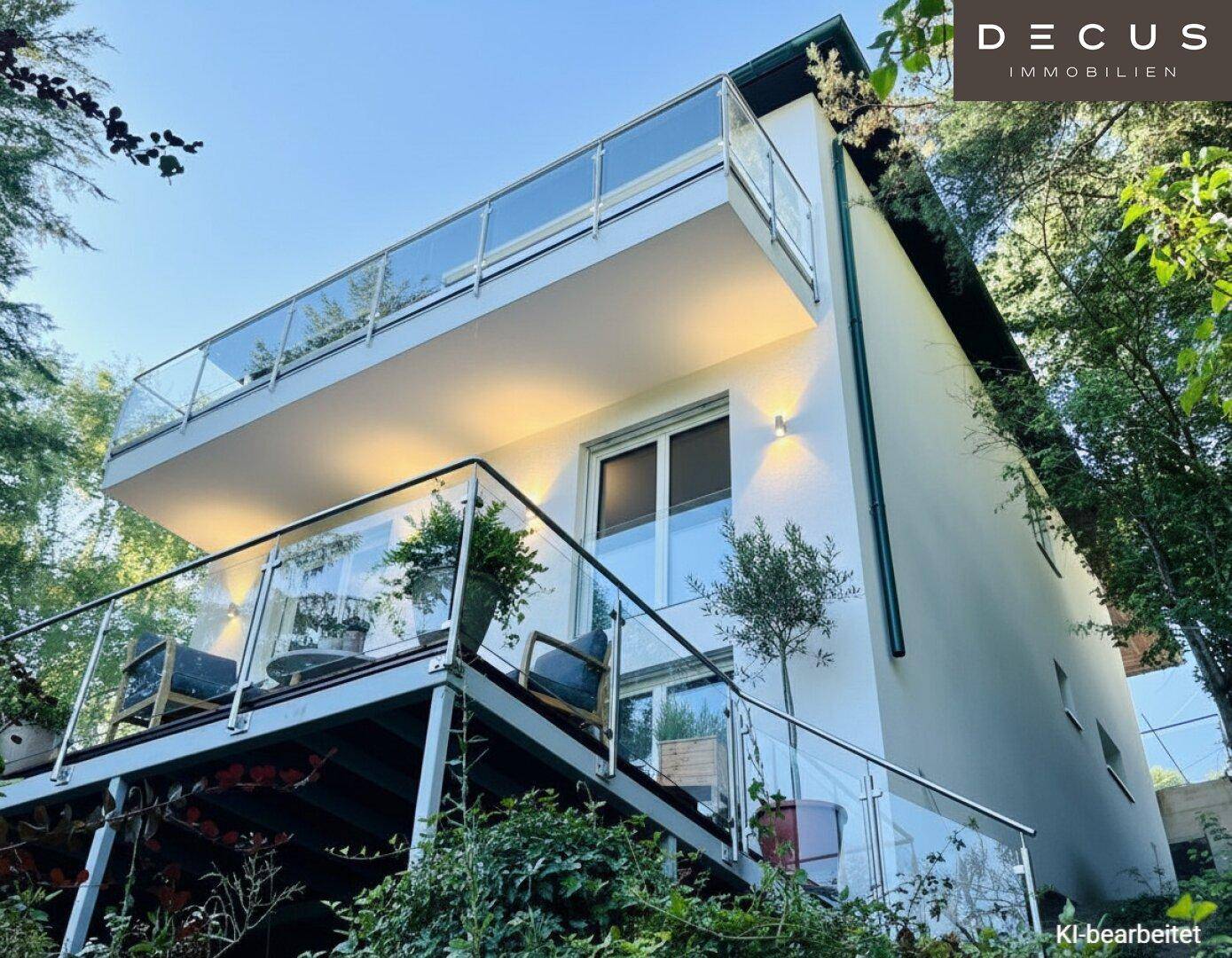 EINFAMILIENHAUS IM GRÜNEN - WALDIDYLLE IN WIEN - TERRASSEN GARTEN STELLPLATZ - Ansicht 4