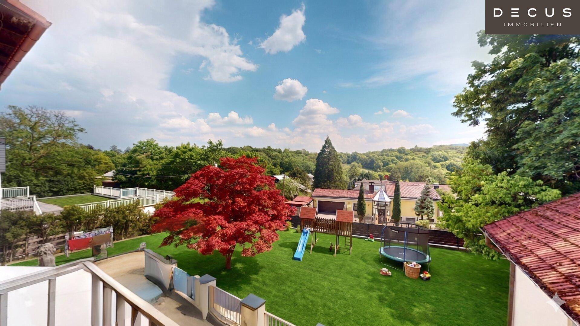 ZWEIFAMILIENHAUS IN GRÜN-RUHELAGE MIT GROSSEM GARTEN UND WEITBLICK - Ansicht 3