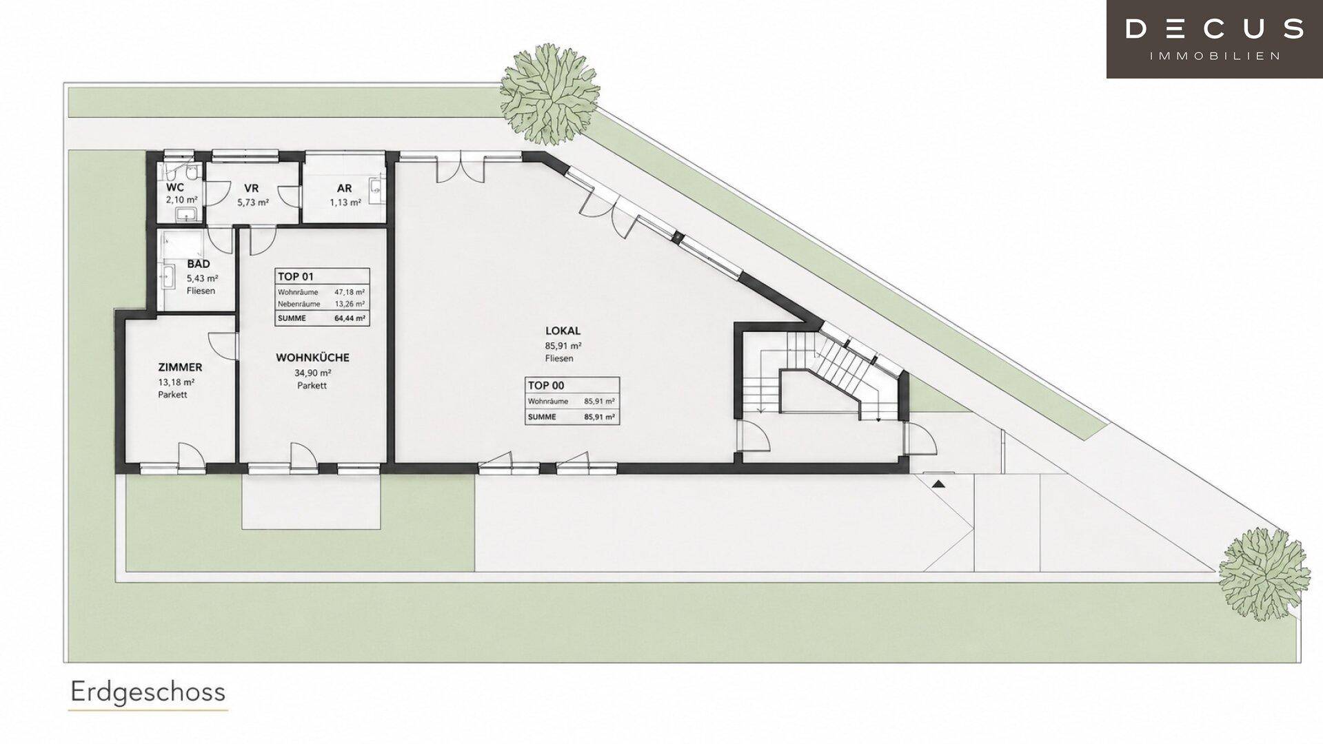 Bauträgergrundstück I Toplage in der Oberlisse I Attraktives Wohn- und Geschäftshausprojekt I 602,5m² Netto-Wohnfläche I 2 Minuten von Wien entfernt - Ansicht 3