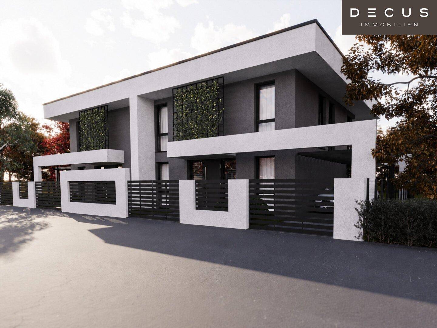 BAUBEWILLIGTES DOPPELHAUSPROJEKT IN GERASDORF BEI WIEN | ZWEI MODERNE WOHNEINHEITEN MIT EIGENGARTEN - Ansicht 4