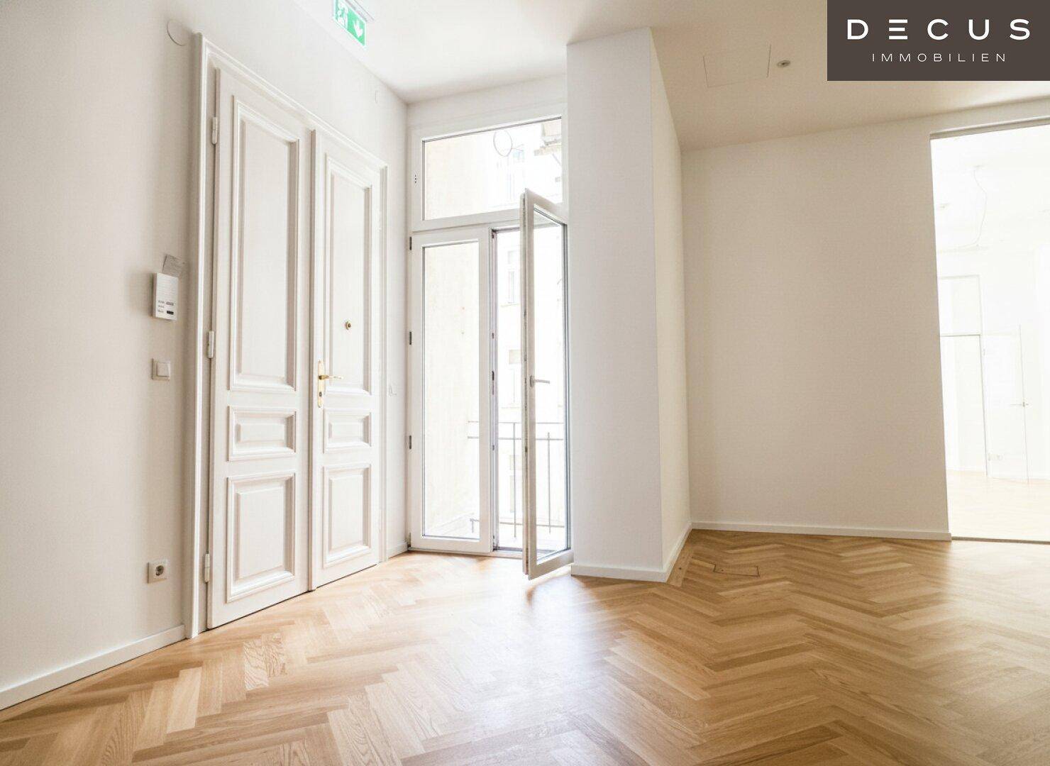 | Herrlich saniertes ALTBAUBÜRO mit kleinem Balkon | GEKÜHLT | Nähe STUBENRING - Widok 2