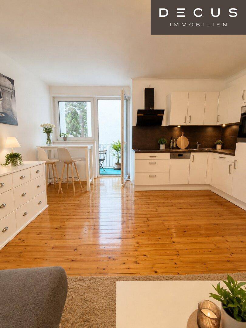 | CHARMANTE 2-ZIMMER-WOHNUNG | BALKON | - Widok 2