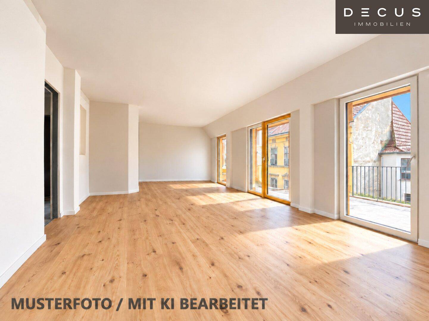 3-Room Attic Apartment with Terrace, 84 m², Neubau, Neubau