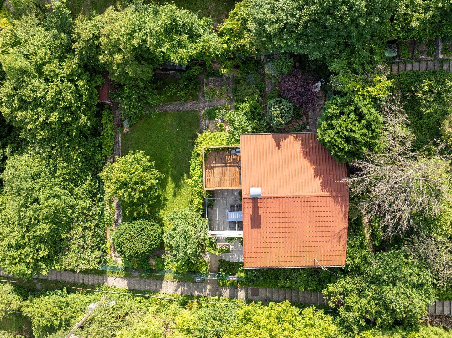 Gartenglück pur, Grünruhe und Stadtpanorama! - Ansicht 3