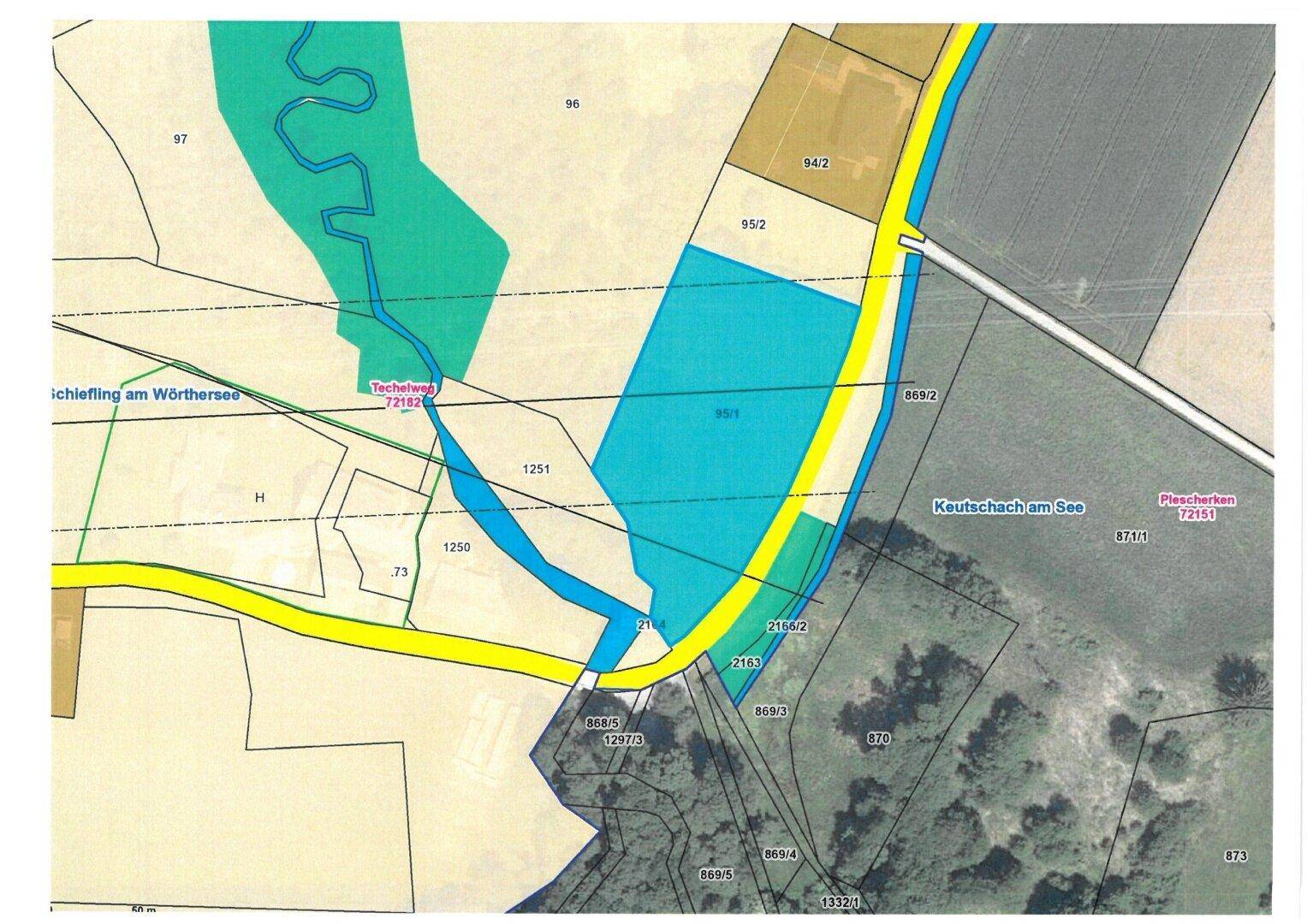 Schöne landwirtschaftliche Flächen mit 3.208m² - Nähe Hafnersee - Kein Baugrund!