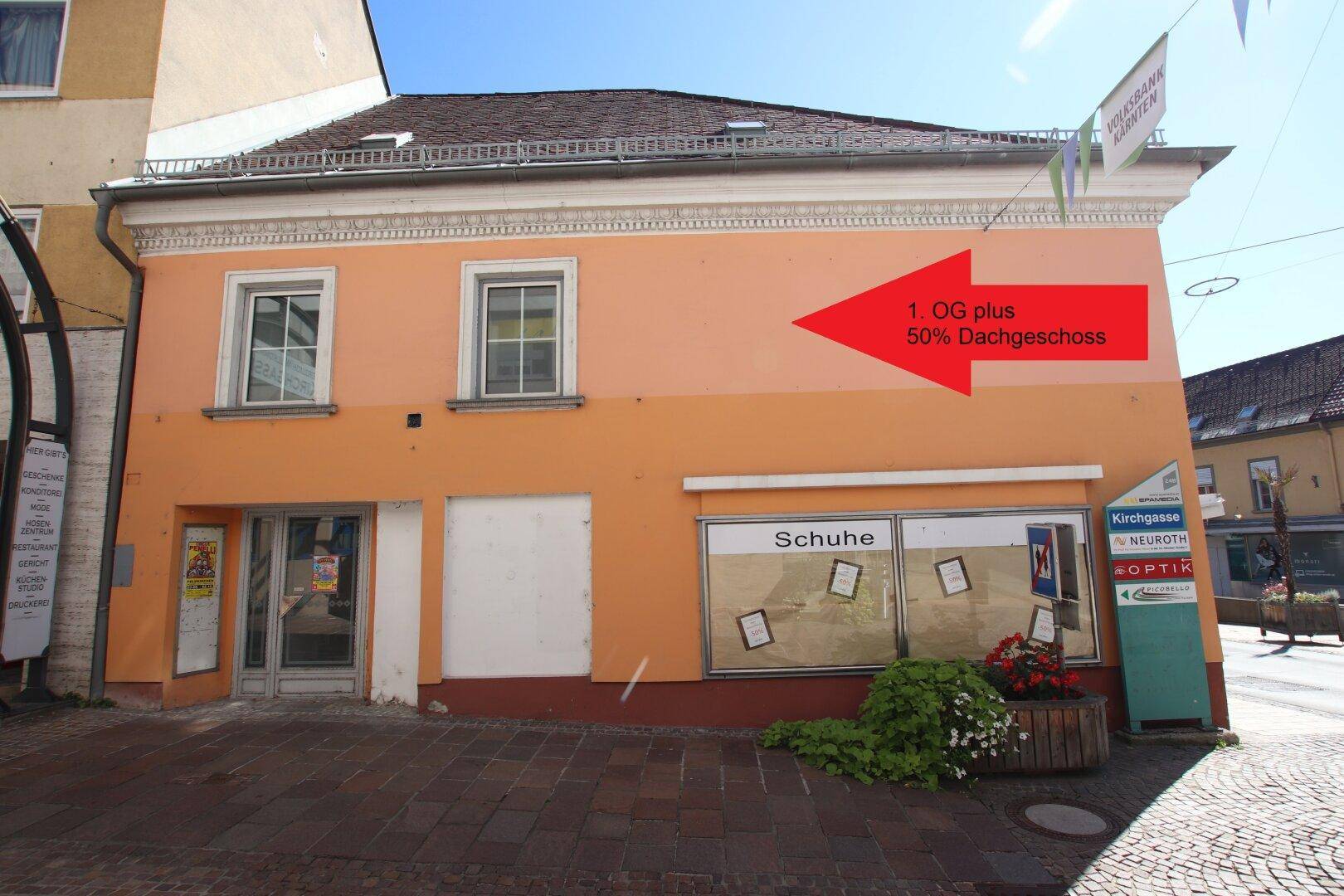 3 Wohn-/Geschäftseinheiten mit 280m² im Zentrum von Feldkirchen - Schillerplatz - Super Gelegenheit! - Ansicht 6