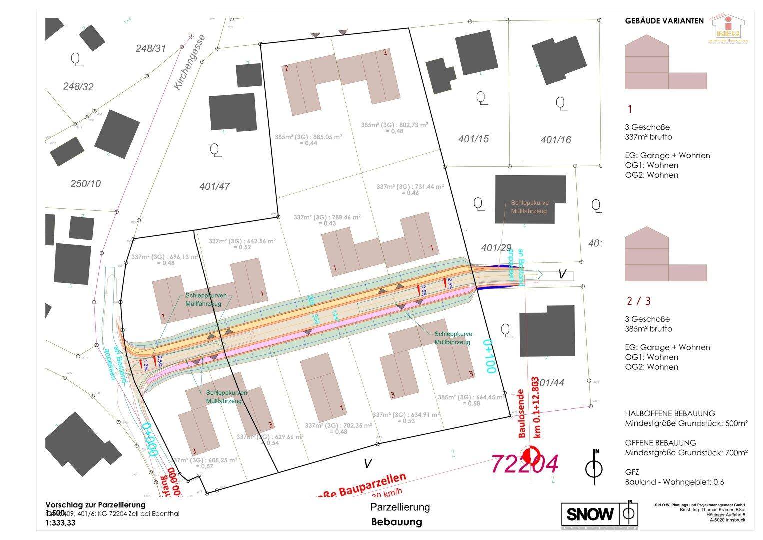 Straßenplanung