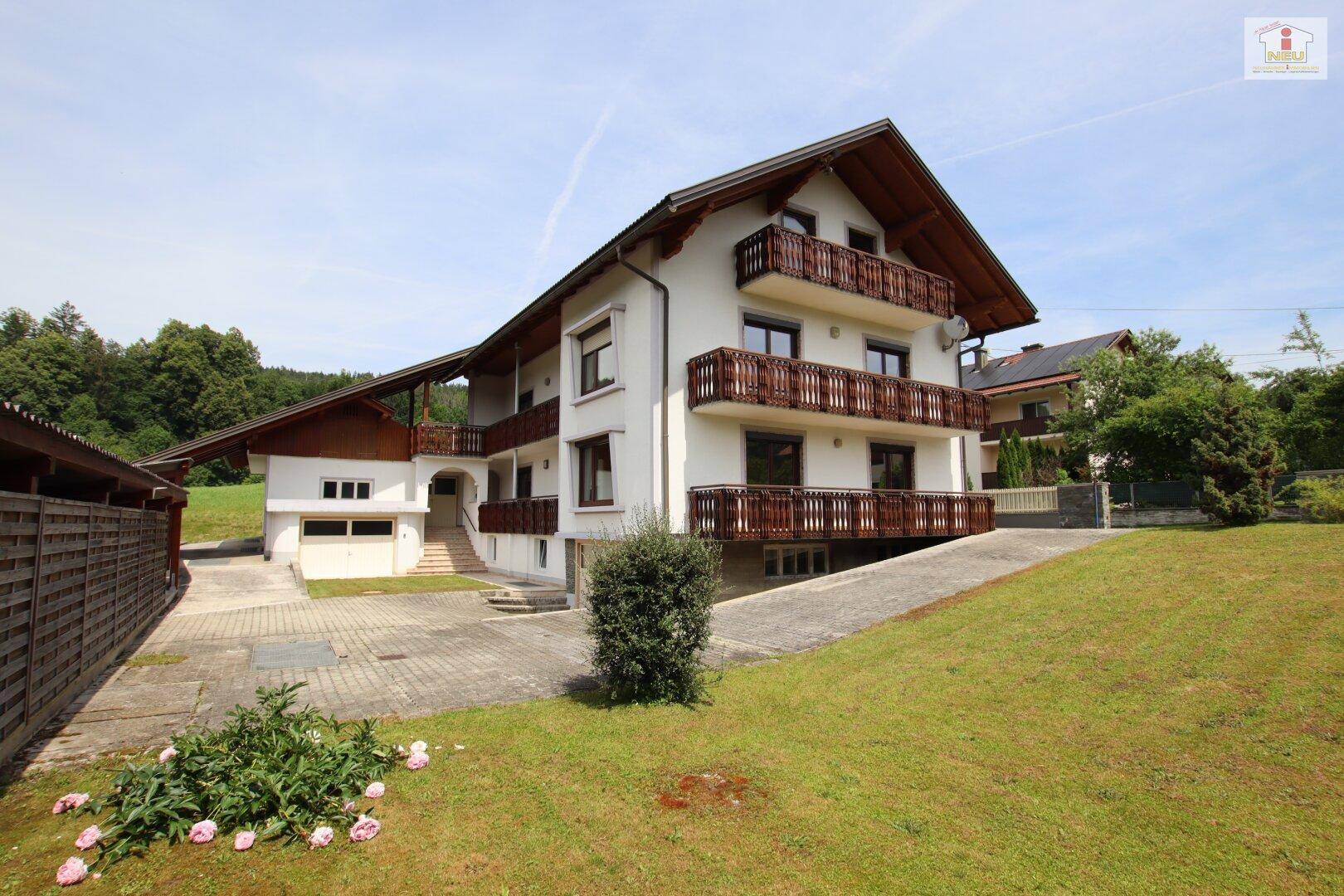 Schöne sanierte 4 Zi Wohnung 100m² mit 570m² Garten und 1 Werkstatt in Rotschitzen bei Köttmannsdorf - Stadtnähe