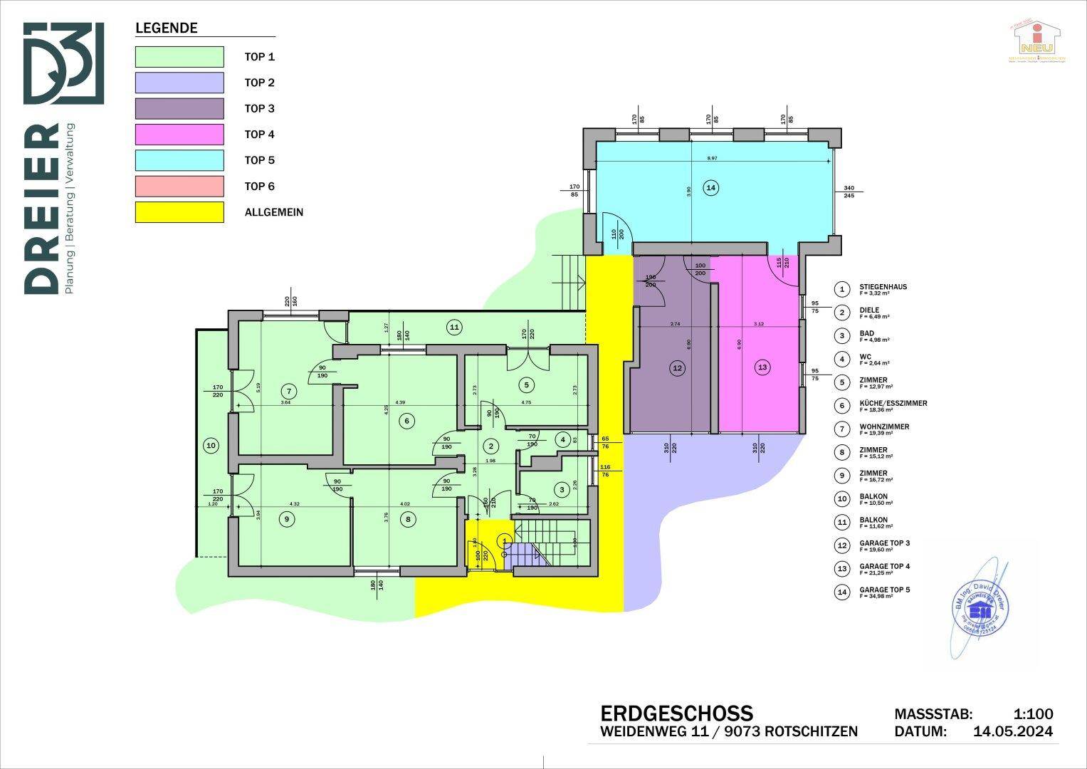 TOP Zweifamilienwohnhaus mit 200m² plus Vollkeller und 3 Garagen uvm. - Stadtnähe