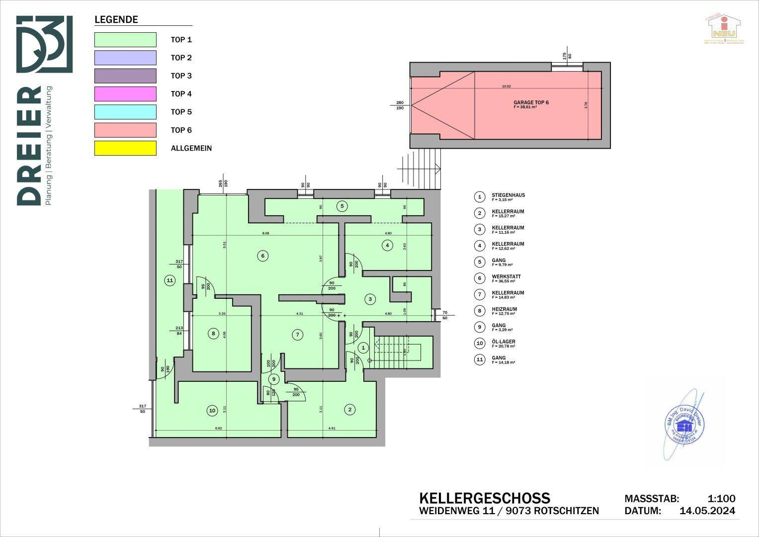 TOP Zweifamilienwohnhaus mit 200m² plus Vollkeller und 3 Garagen uvm. - Stadtnähe