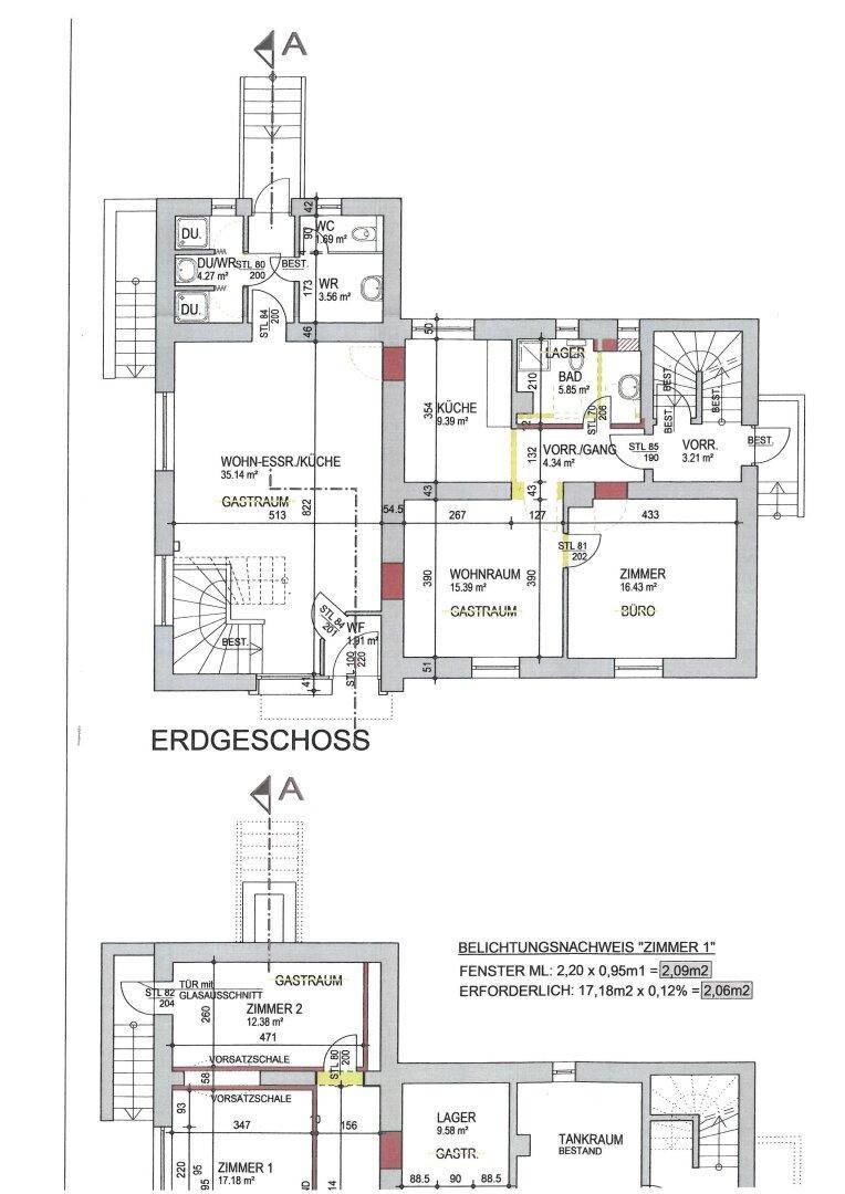 Zinshaus 350m² teilsaniert mit 4 Wohnungen in Maria Saal - Ratzendorf