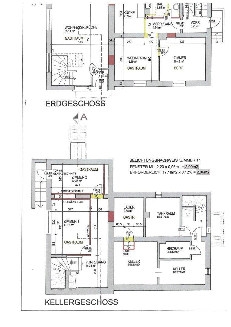 Zinshaus 350m² teilsaniert mit 4 Wohnungen in Maria Saal - Ratzendorf