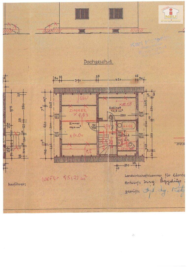 Nettes 100m² Wohnhaus mit Nebengebäuden/Garagen und 1.090m² schönem Grundstück in Maria Saal