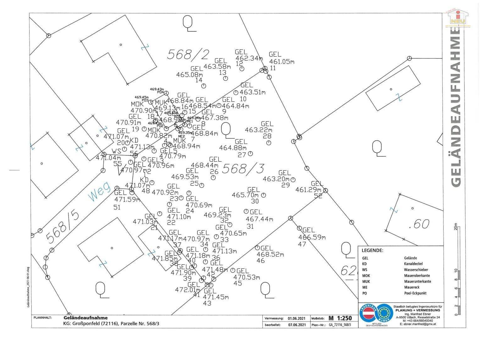 Schöner großer 1.176m² Baugrund in Wölfnitz - Hanglage