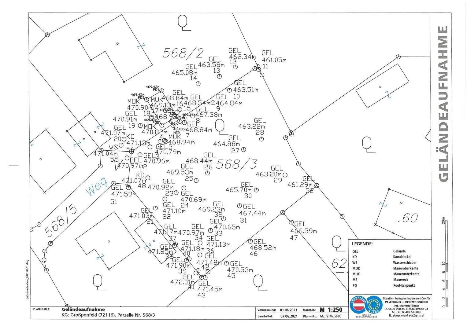 Schöner großer 1.176m² Baugrund in Wölfnitz - Hanglage