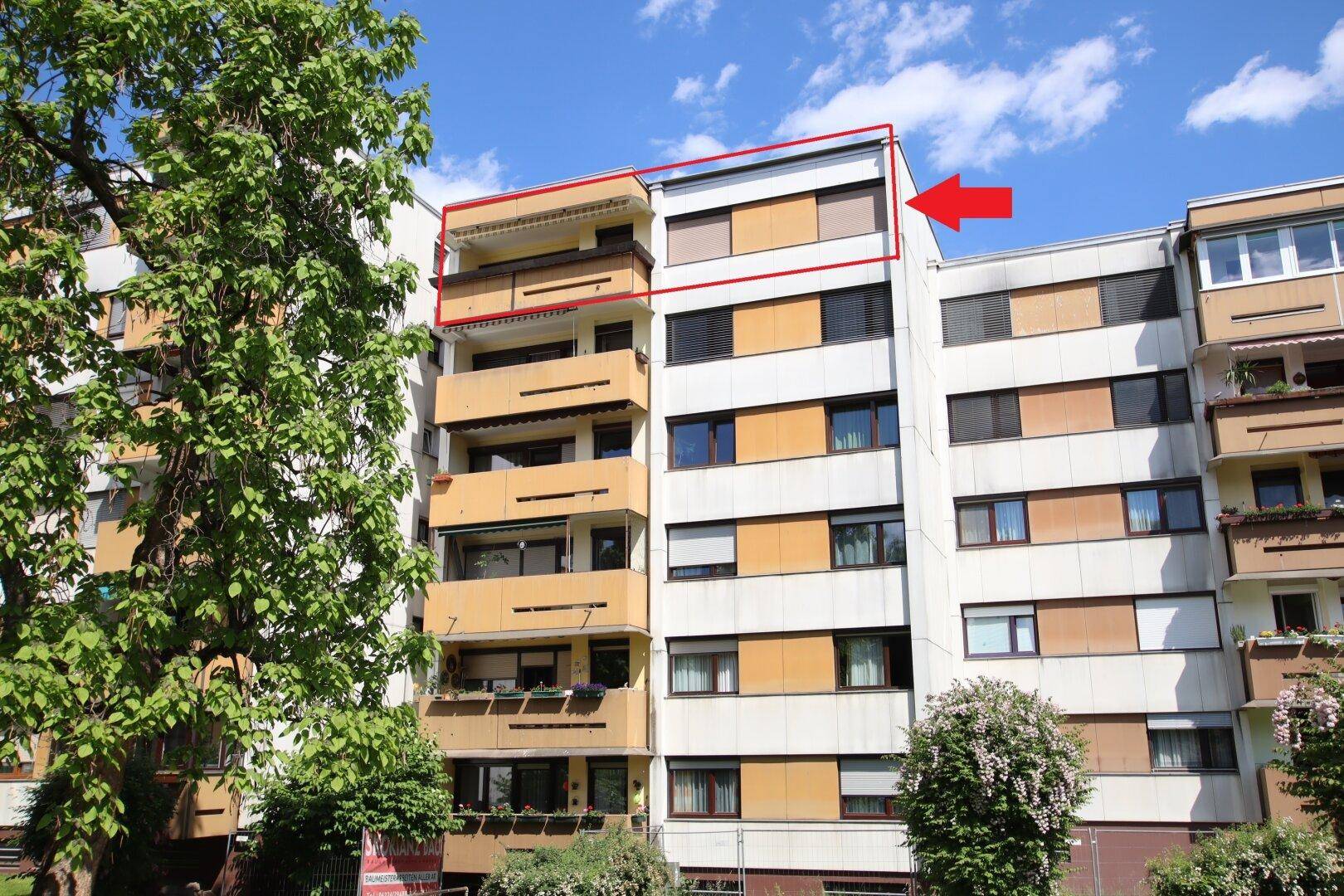 3 Zi Wohnung in Waidmannsdorf in der Lodengasse - Penthouse in Super Aussichtslage