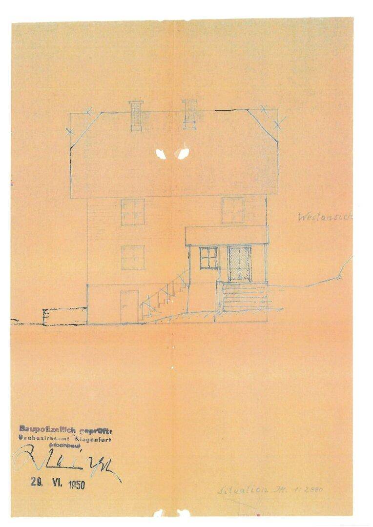 Älteres 200m² Wohnhaus am Waldrand mit 3.528m² Grundstück in Klagenfurt - Quellenstraße