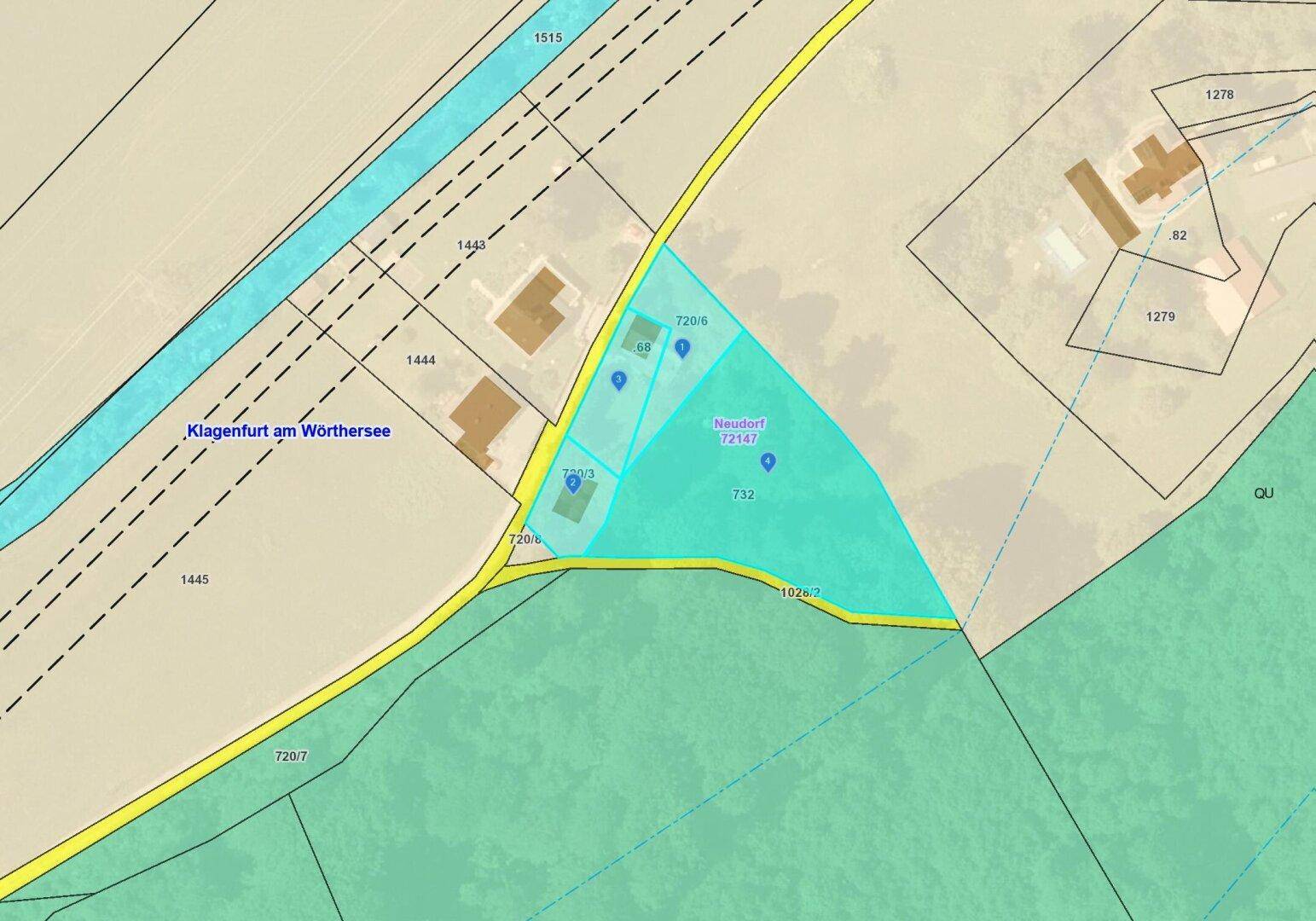 Älteres 200m² Wohnhaus am Waldrand mit 3.528m² Grundstück in Klagenfurt - Quellenstraße
