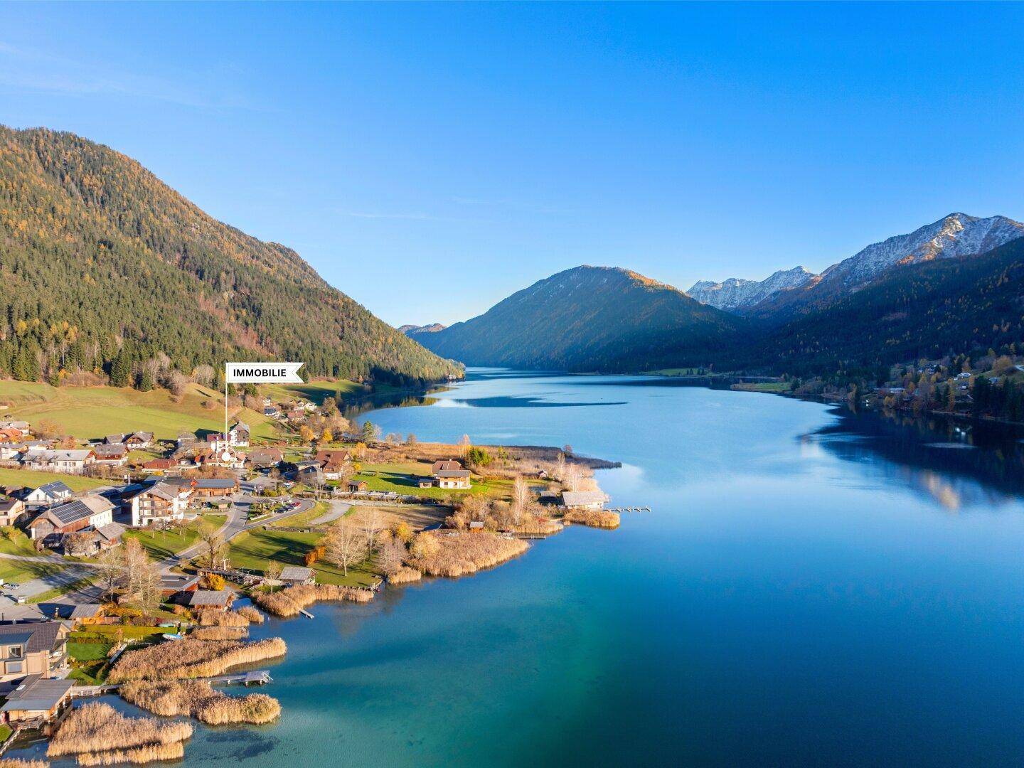 Schönes 260m² Mehrfamilienwohnhaus mit 4 Wohnungen am Weißensee mit Seeblick und Seenähe in TOPLAGE - Ansicht 2